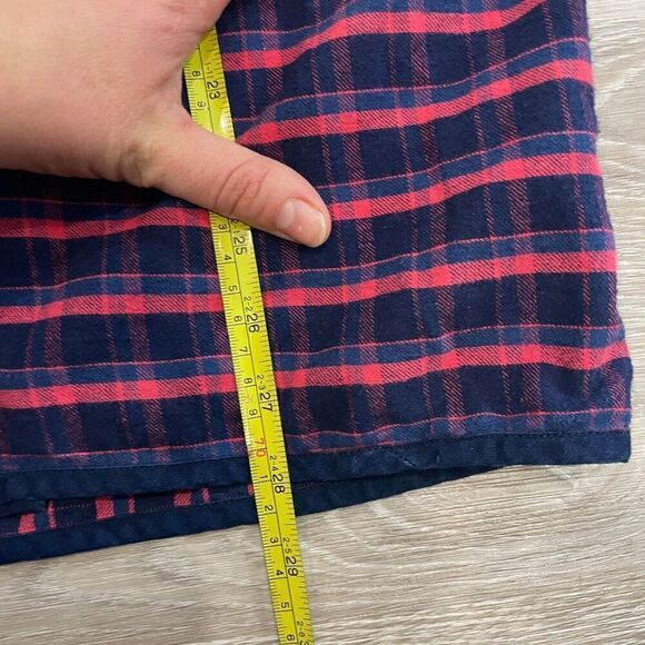 Scotch & Soda Men's Purple Red Flanel Cotton Shirt I'm pure indigo sz S - Picture 10 of 12